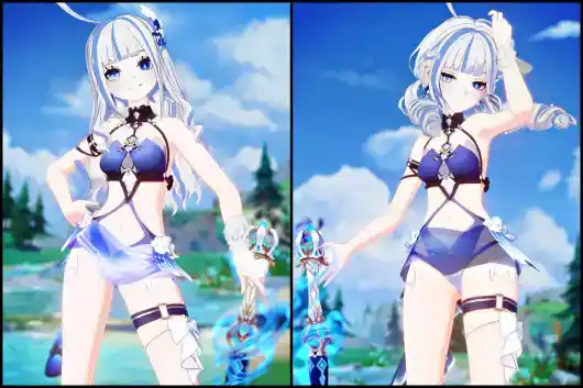 Furina Summer Swimsuit Mod