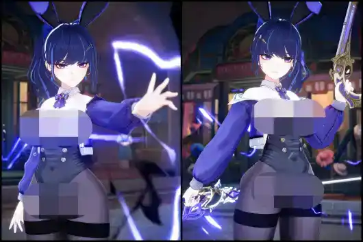 Clorinde Bunny Girl Mod