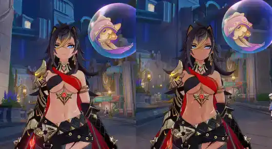 Dehya Uncensored (With Underboob)