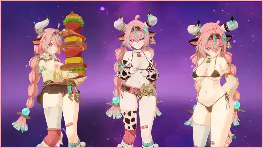 Varesa | Exposed,Bikini,Cow Prints,Nude