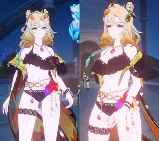 Xilonen Maruzensky's swimsuit Mod