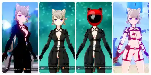 LewdLad's Lynette Cat Suit