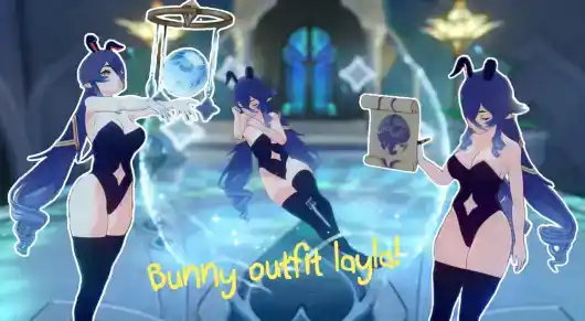 Bunny outfit Layla!