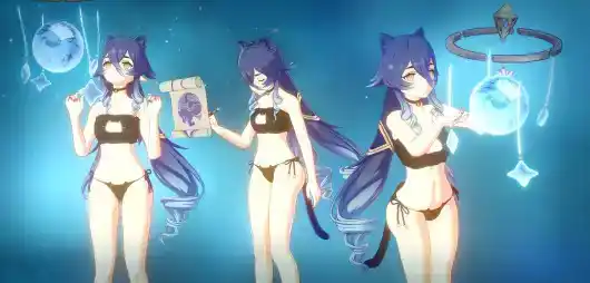 Layla Cat Lingerie =^-^=