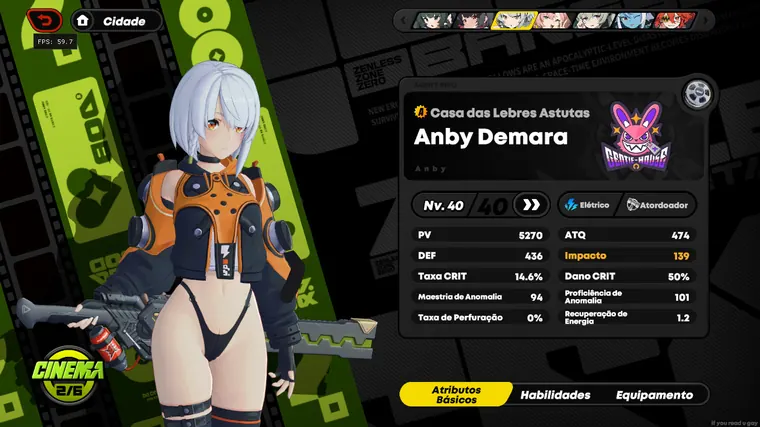 ゼンレスゾーンゼロ アンビー mod 2.0 Anby Og and Thicc, panties, Orange recolor