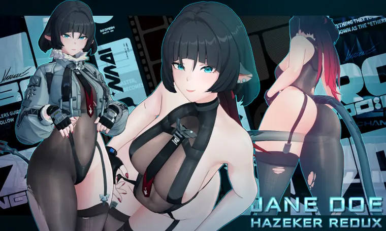 ゼンレスゾーンゼロ ジェーン mod Jane Doe +Skin - H Redux (Bottom Heavy | Vanilla)
