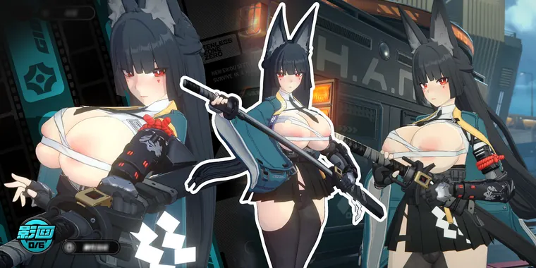 ゼンレスゾーンゼロ 雅 mod Miyabi Thicc + Makeup