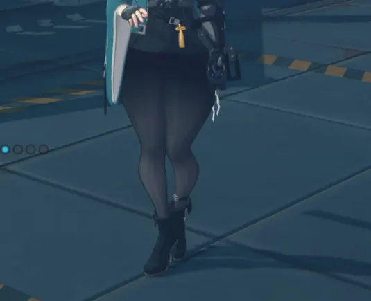ゼンレスゾーンゼロ 雅 mod Miyabi thicc with short/no skirt