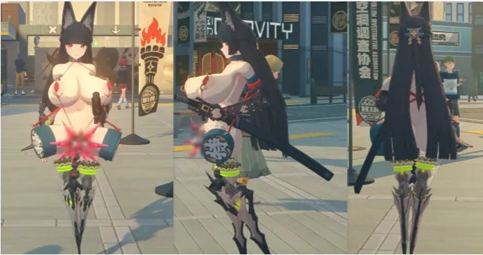 ゼンレスゾーンゼロ 雅 mod MiyabiBodyModification