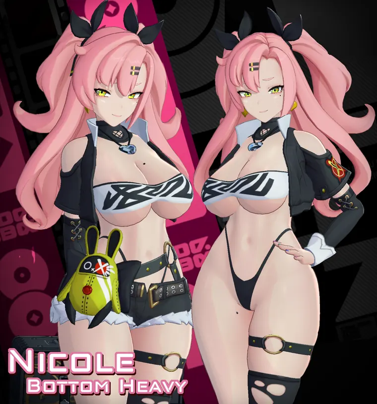 ゼンレスゾーンゼロ ニコ mod Nicole - Bottom Heavy