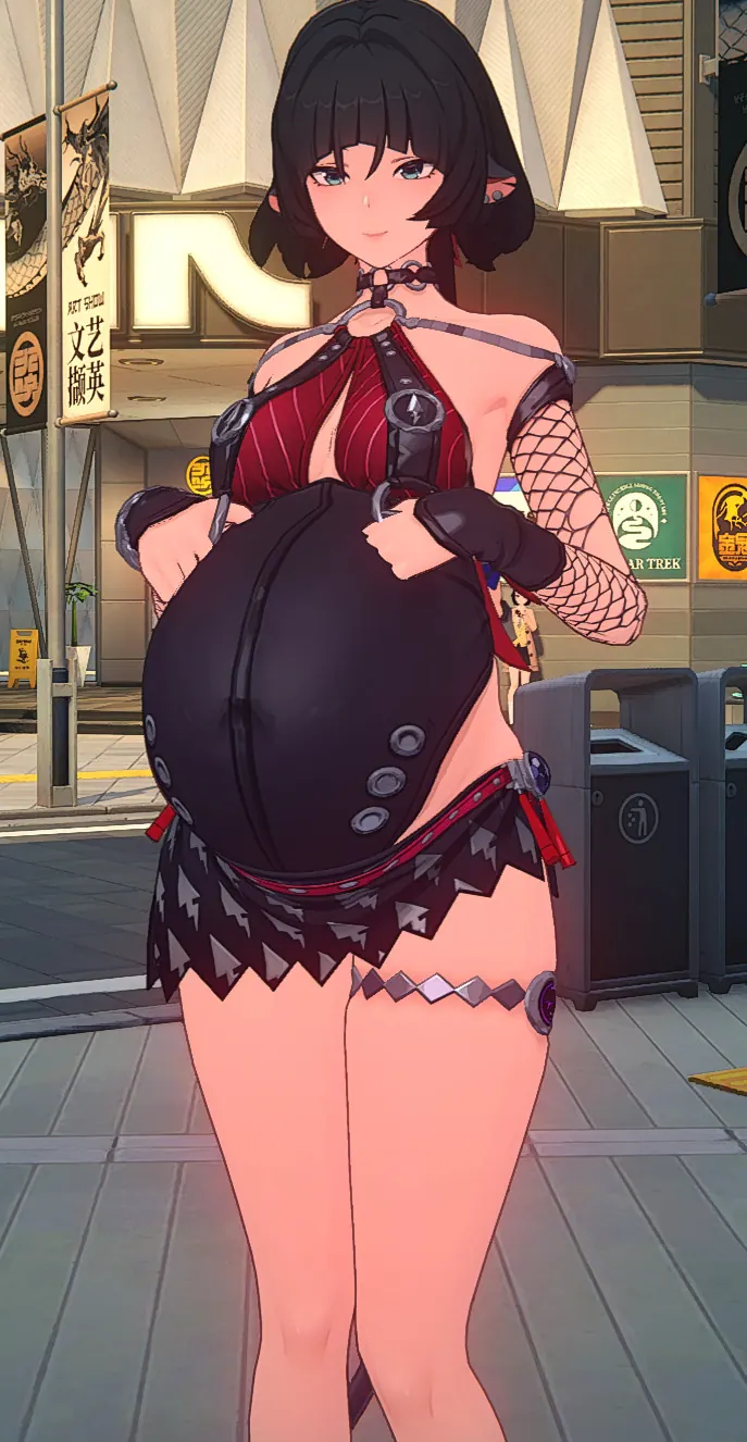 ゼンレスゾーンゼロ ジェーン mod Pregnant Jane Doe NoL Outfit