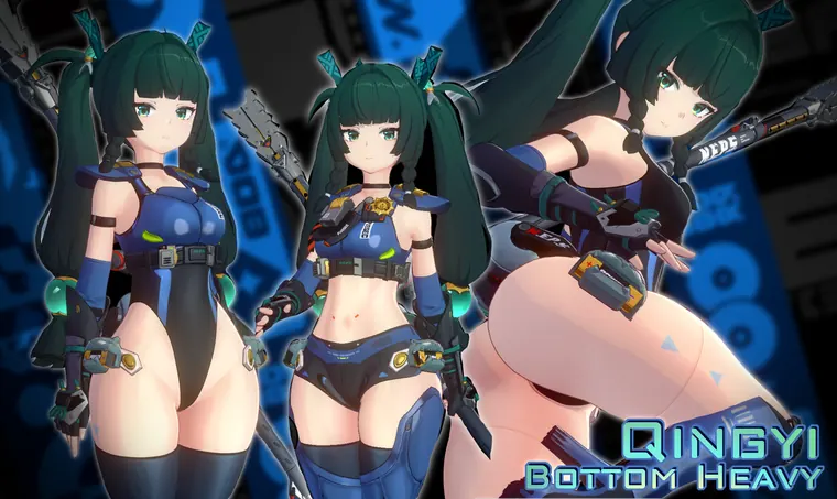 ゼンレスゾーンゼロ 青衣 mod Qingyi - Bottom Heavy