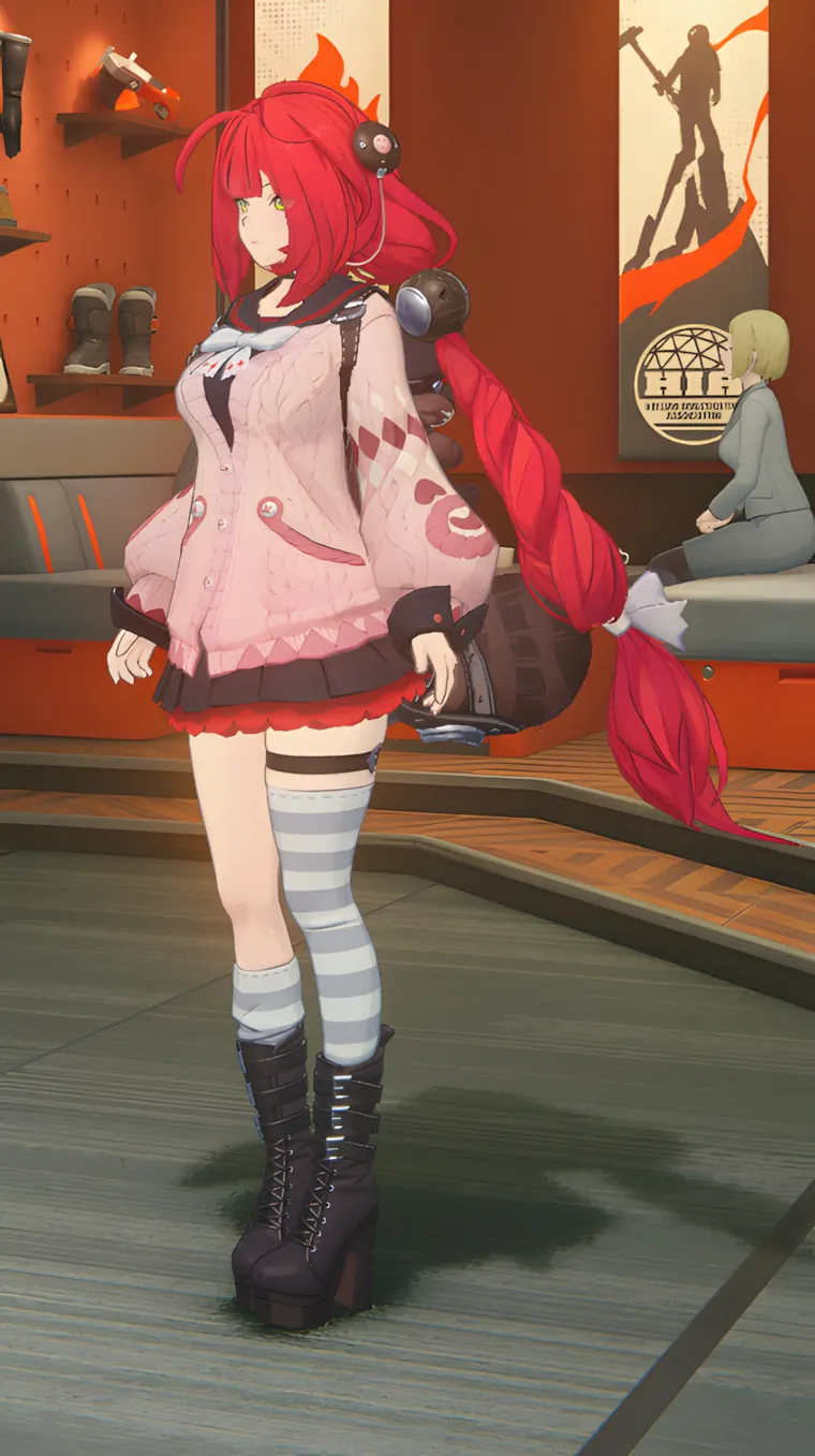 ゼンレスゾーンゼロ 柚葉 mod Slightly Thiccer Yuzuha