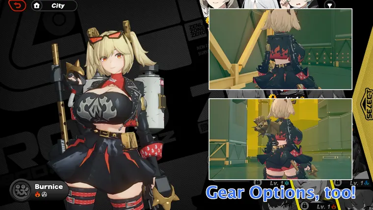 ゼンレスゾーンゼロ バーニス mod Thiccer Bustier Burnice!