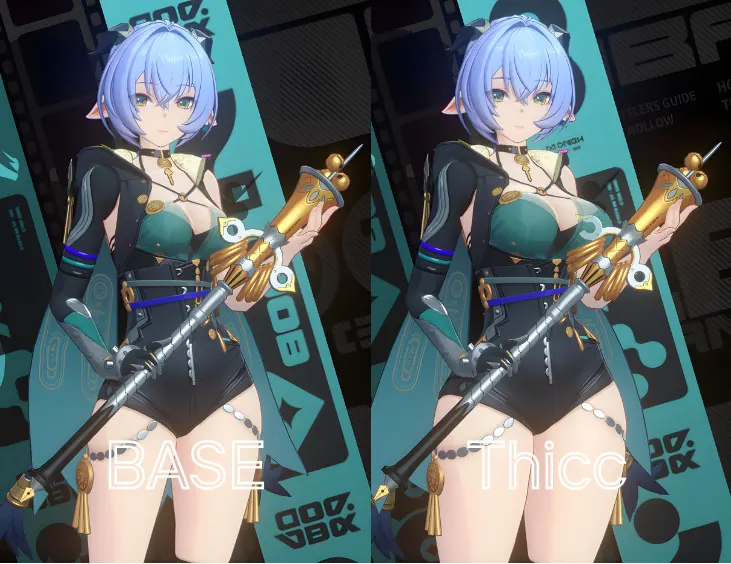 ゼンレスゾーンゼロ ルシア mod ThiccLucia