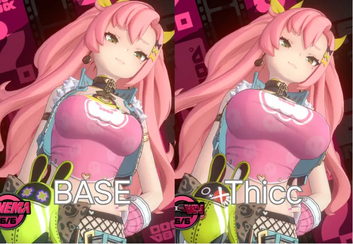 ゼンレスゾーンゼロ ニコ mod ThiccNicole Cunning Cutie