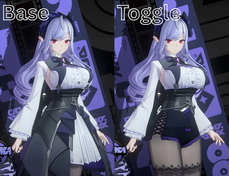 ゼンレスゾーンゼロ ビビアン mod ThiccVivian toggle