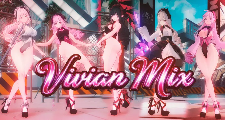 ゼンレスゾーンゼロ ビビアン mod Vivian | Mix (+Vanilla body)