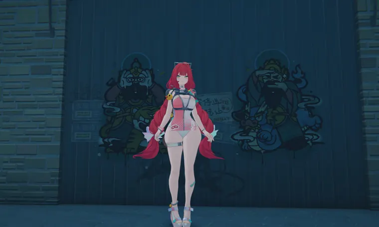 ゼンレスゾーンゼロ 柚葉 mod Yuzuha Simplified (Thicc)