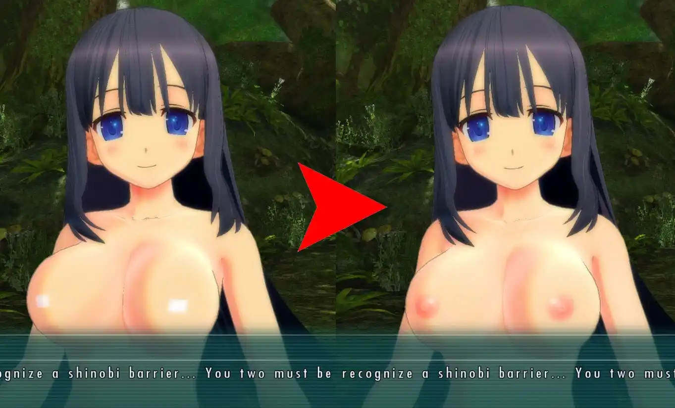 閃乱カグラ Burst Re:Newal Senran Kagura BRN Nude Skin V2 mod