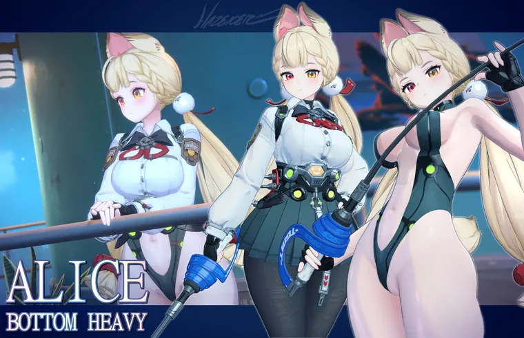 ゼンレスゾーンゼロ アリス mod Alice (+Beach/Summer Skin) - Bottom Heavy