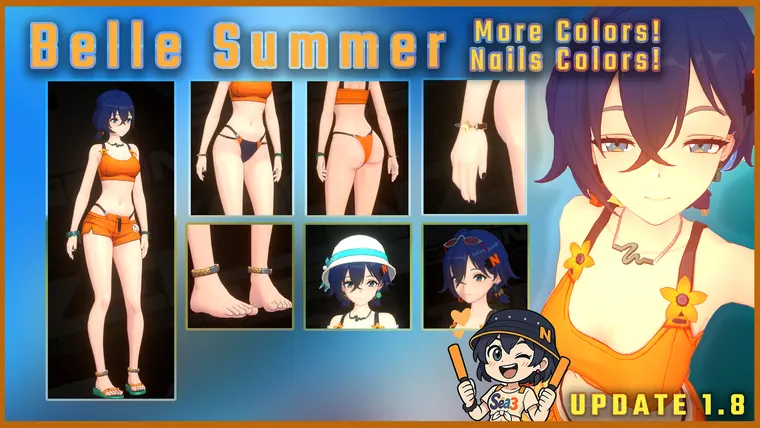 ゼンレスゾーンゼロ リン mod Belle Summer - Toggles