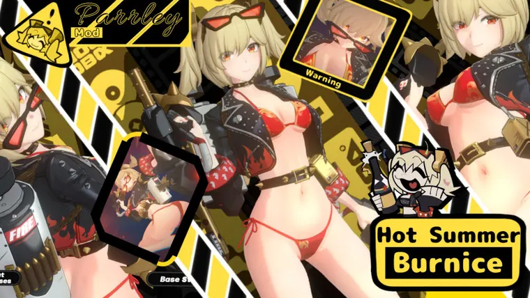 ゼンレスゾーンゼロ バーニス mod Burnice Hot Summer