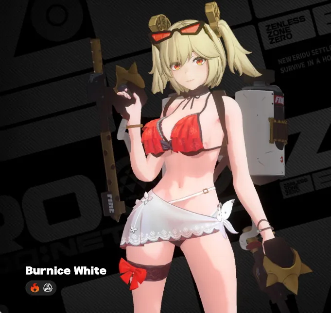 ゼンレスゾーンゼロ バーニス mod Burnice Swimsuit