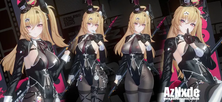 ゼンレスゾーンゼロ シーシィア mod Cissia Bunny Venom