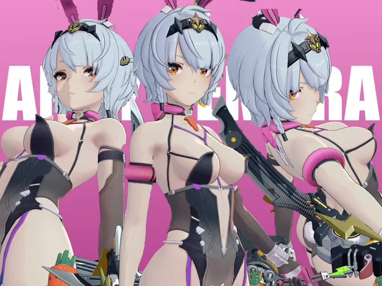 ゼンレスゾーンゼロ 0号・アンビー mod 安比 绒尾迷梦  Bunny anby