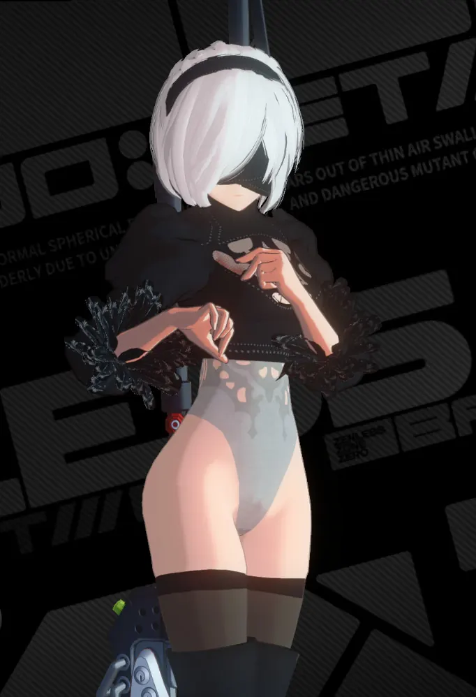 ゼンレスゾーンゼロ エレン mod Ellen 2B Cosplay