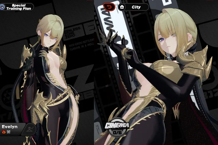 ゼンレスゾーンゼロ イヴリン mod Evelyn Tiamat Outfit