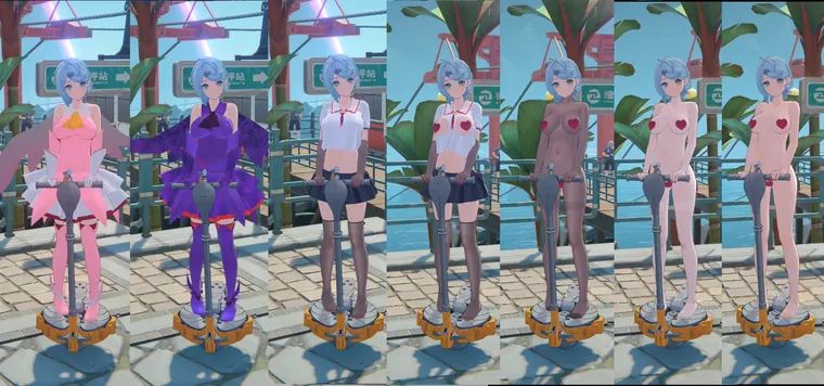 ゼンレスゾーンゼロ シード mod Illya Costume Mod Seed