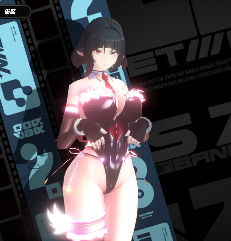 ゼンレスゾーンゼロ ジェーン mod Jane Doe bunny girl or succubus 16 version switch