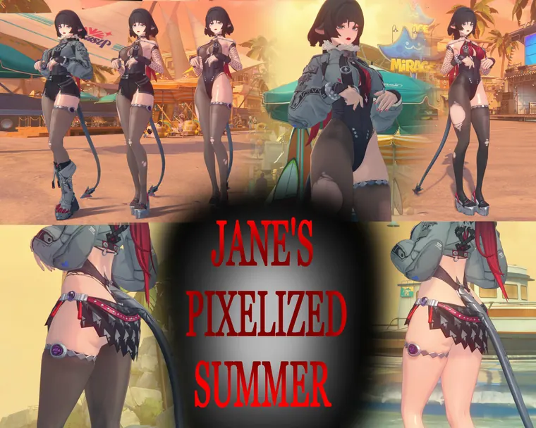 ゼンレスゾーンゼロ ジェーン mod Jane's Pixelized Summer