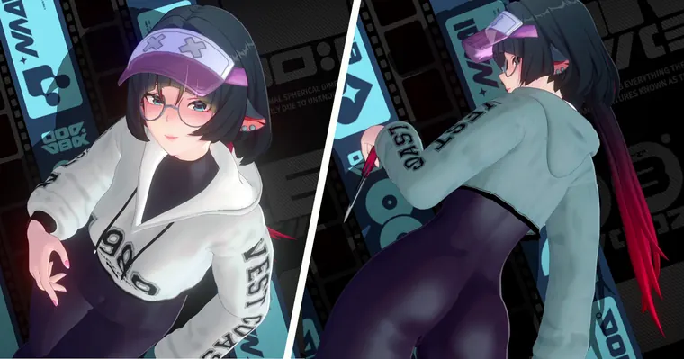 ゼンレスゾーンゼロ ジェーン mod JaneMicro-Slingbikini