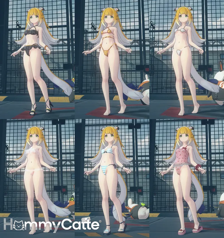 ゼンレスゾーンゼロ 橘福福 mod Ju Fufu - Swimsuit Series!
