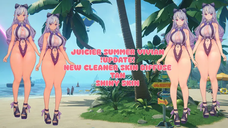 ゼンレスゾーンゼロ ビビアン mod Juicier Summer Vivian