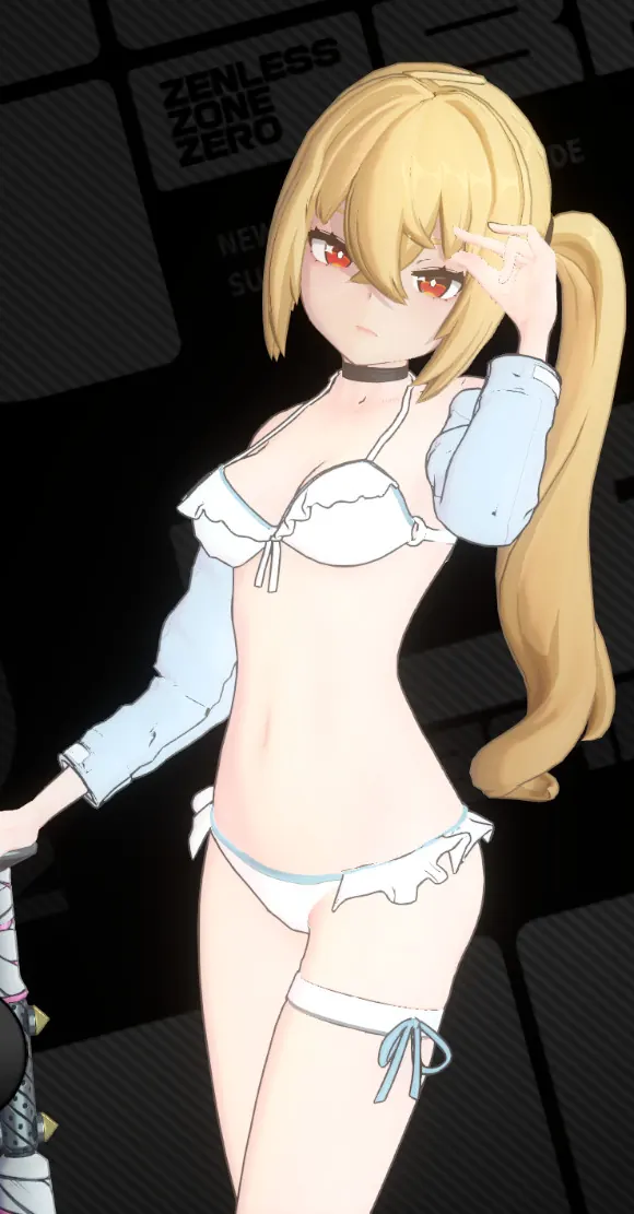 ゼンレスゾーンゼロ ルーシー mod Lucy swimsuit