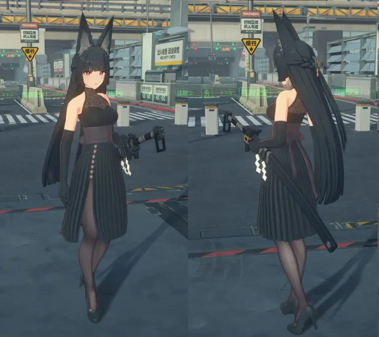 ゼンレスゾーンゼロ 雅 mod Miyabi Elegant Dress [ZMH-01]