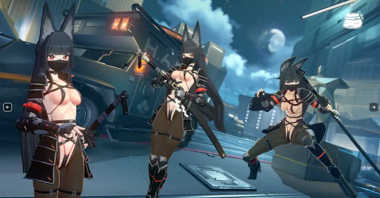 ゼンレスゾーンゼロ 雅 mod Miyabi Foxy Kunoichi Multitoggle [LL]