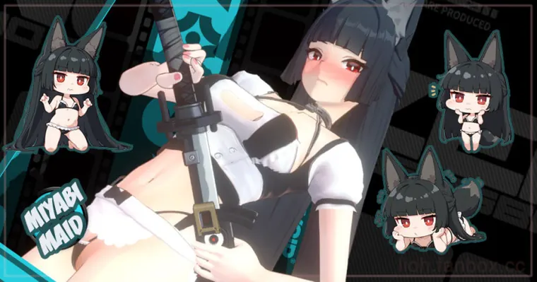 ゼンレスゾーンゼロ 雅 mod Miyabi Maid
