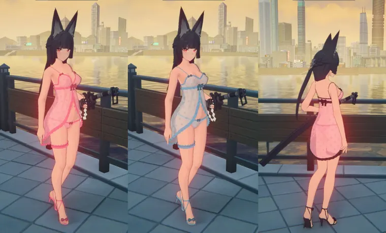 ゼンレスゾーンゼロ 雅 mod Miyabi nightgown [ZMH-05]