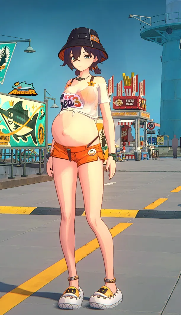ゼンレスゾーンゼロ リン mod Pregnant Belle Summer [Revamped]