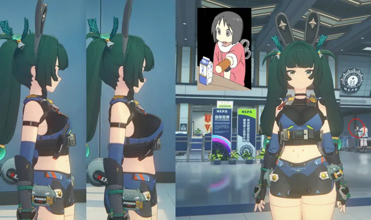 ゼンレスゾーンゼロ 青衣 mod Qingyi: Tactical Bunny Buns