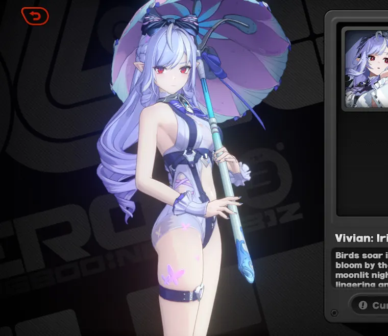 ゼンレスゾーンゼロ ビビアン mod Vivian Swimsuit 2.3 (No Ribbon or Frills)