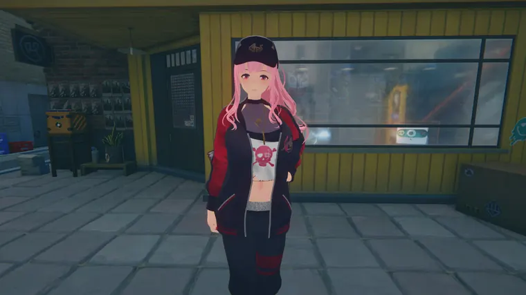 ゼンレスゾーンゼロ 柳 mod "Yanagi as Mori Calliope 2nd Costume" (Hololive)