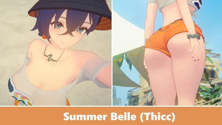 ゼンレスゾーンゼロ リン mod Yet Another Thicc Summer Belle