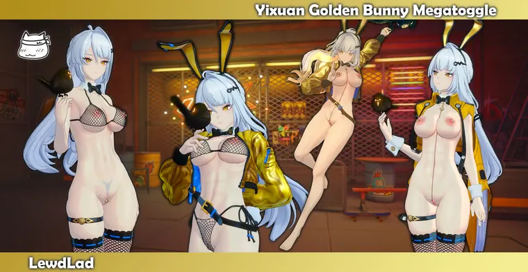 ゼンレスゾーンゼロ 儀玄 mod Yixuan Golden Bunny Megatoggle Collection