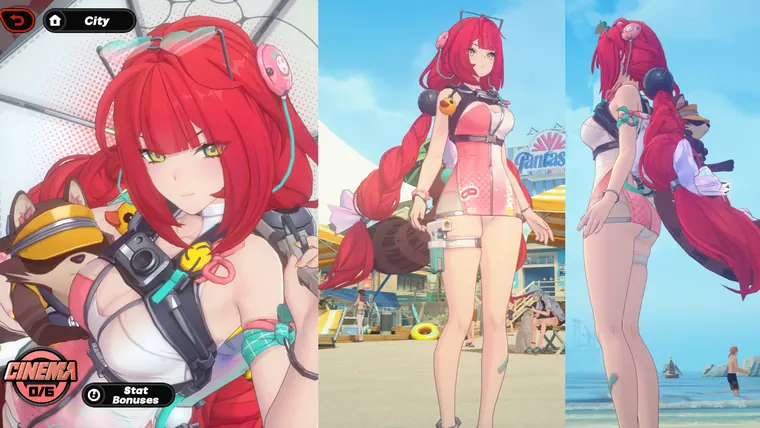 ゼンレスゾーンゼロ 柚葉 mod Yuzuha Swimsuit BBB